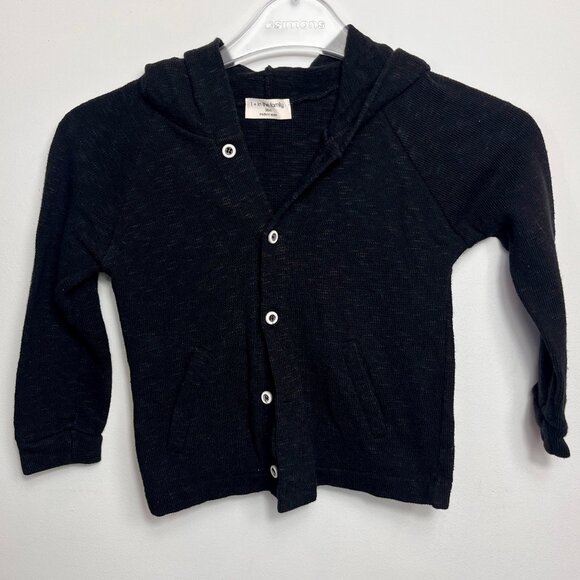 1+ in the family black button sweater kids 36m - Picture 1 of 4